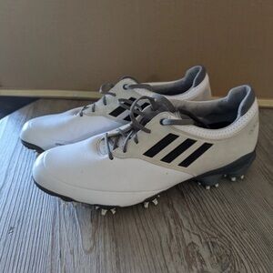 Adidas Adicero  Men's White and Black Golf Shoes
